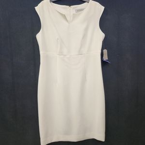 🆕️ Kasper Petite Sleeveless V-Neck Sheath Dress